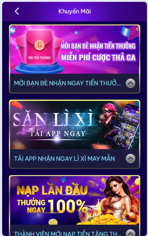 Luôn có các chương trình khuyến mãi GNBET tri ân cược thủ