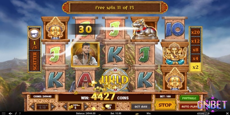 Đây là slot video có 5 cuộn 20 hàng thanh toán 