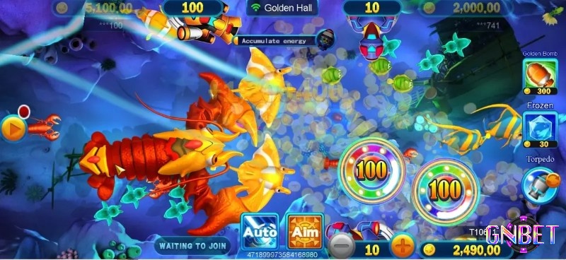 Bắn cá Bombing Fishing có đồ họa đẹp mắt cùng những hiệu ứng đầy ấn tượng