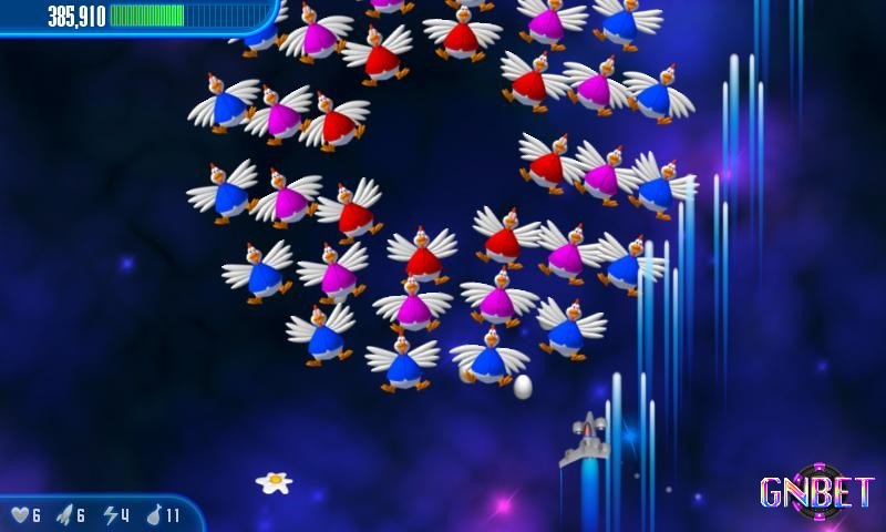 Game Chicken Invaders 3 có lối chơi chiến đấu đơn giản nhưng vô cùng lôi cuốn