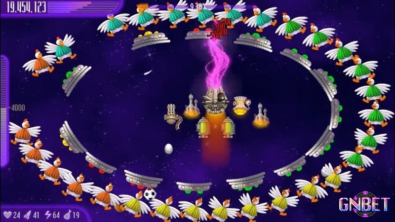 Game Chicken Invaders 3 được thiết kế với nhiều màn chơi đa dạng khác nhau