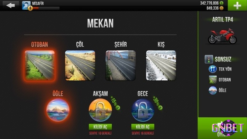 Hệ thống mở khóa và nâng cấp trong game